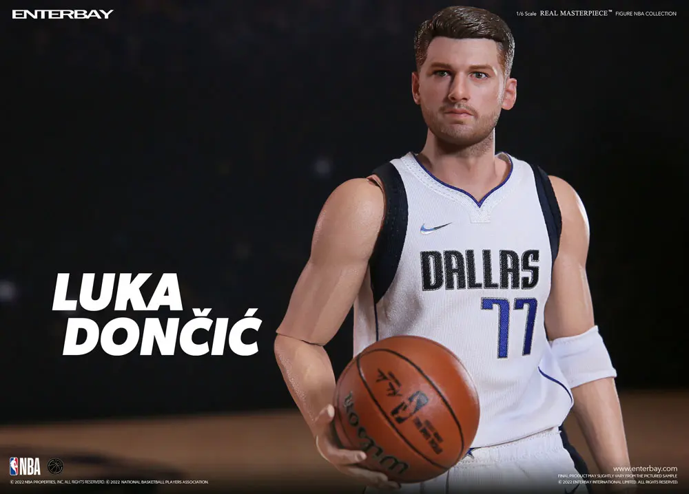 NBA Collection Real Masterpiece Action Figure 1/6 Luka Doncic 30 cm termékfotó