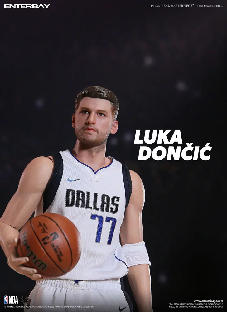 NBA Collection Real Masterpiece Action Figure 1/6 Luka Doncic 30 cm termékfotó