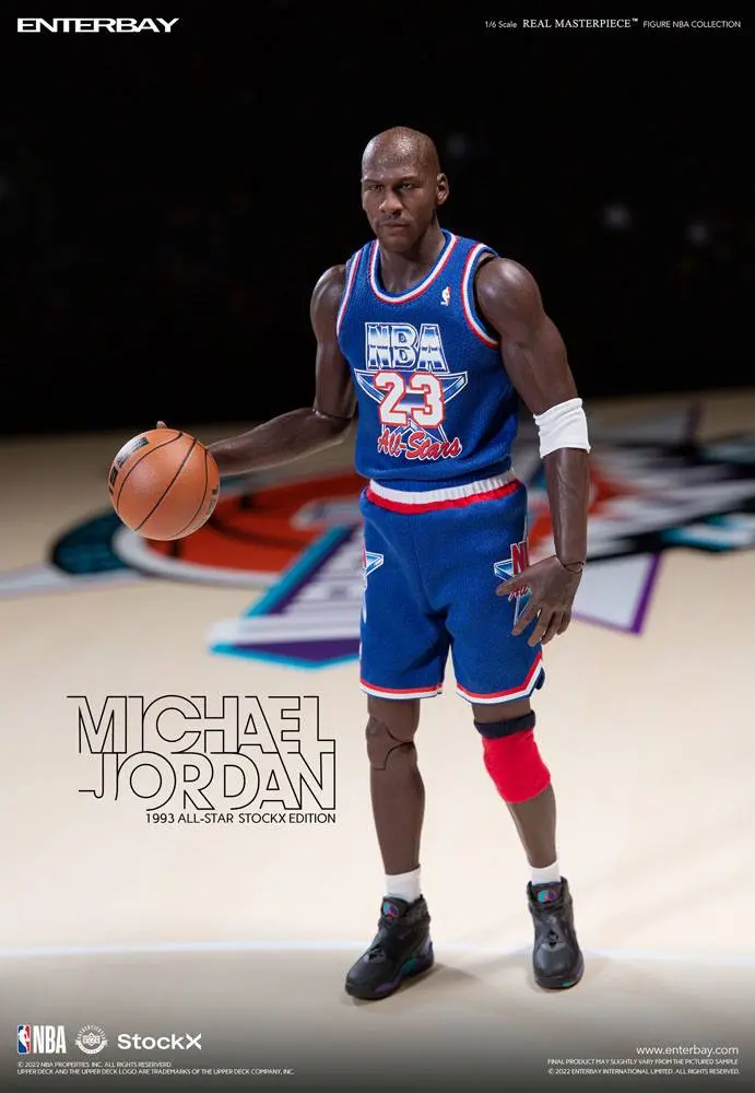 NBA Collection Real Masterpiece Action Figure 1/6 Michael Jordan All Star 1993 Limited Edition 30 cm product photo