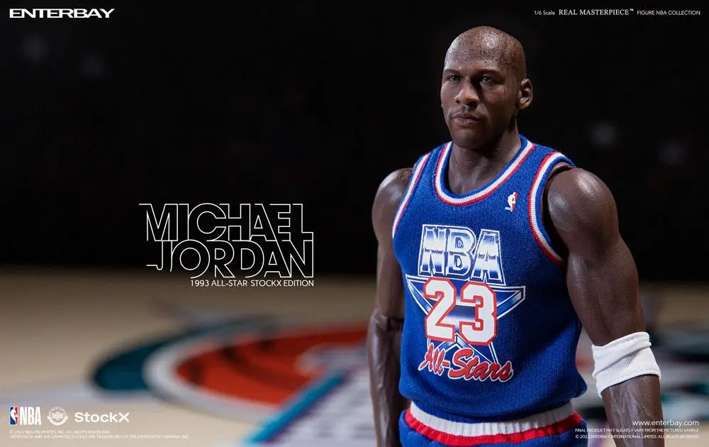 NBA Collection Real Masterpiece Action Figure 1/6 Michael Jordan All Star 1993 Limited Edition 30 cm product photo