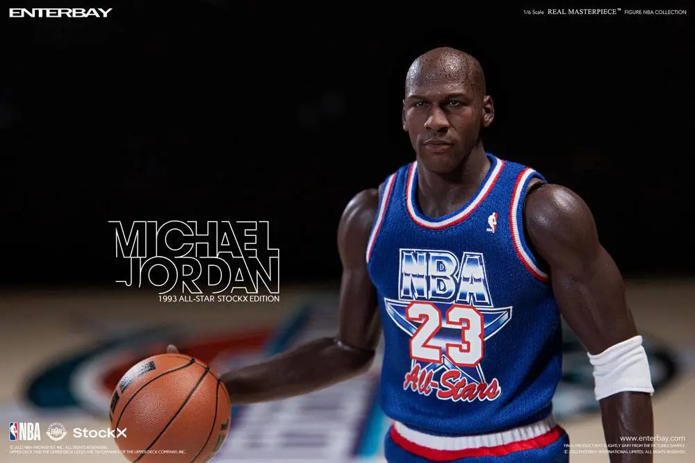 NBA Collection Real Masterpiece Action Figure 1/6 Michael Jordan All Star 1993 Limited Edition 30 cm product photo