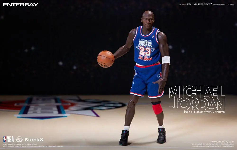 NBA Collection Real Masterpiece Action Figure 1/6 Michael Jordan All Star 1993 Limited Edition 30 cm product photo