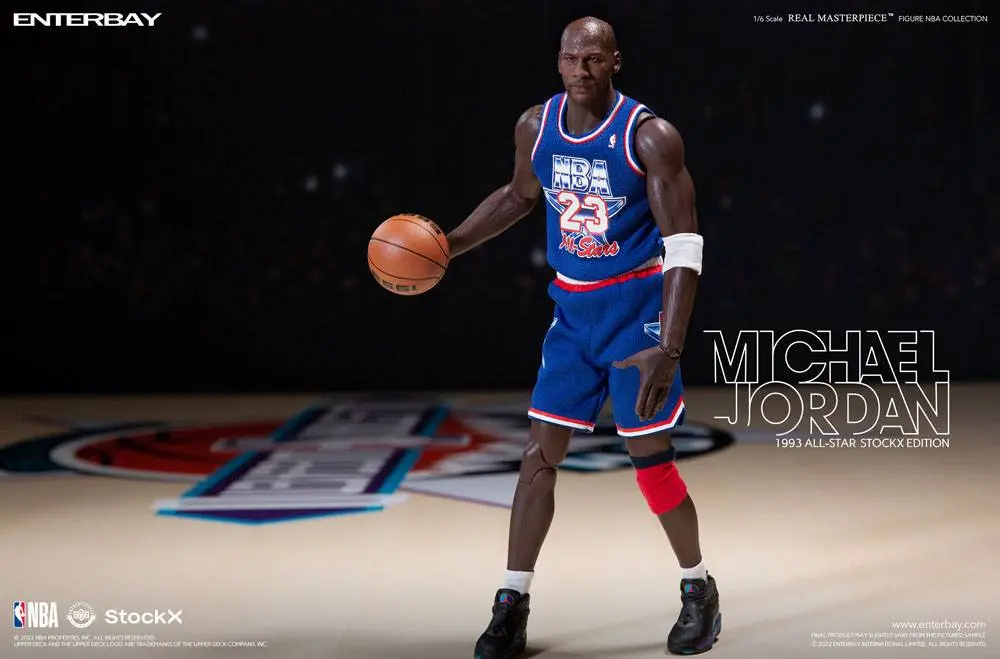NBA Collection Real Masterpiece Action Figure 1/6 Michael Jordan All Star 1993 Limited Edition 30 cm product photo