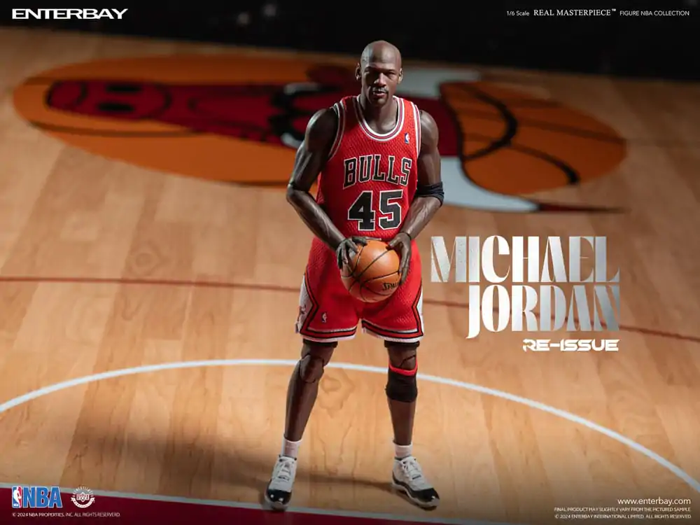 NBA Collection Real Masterpiece Action Figure 1/6 Michael Jordan I'm Back Edition Limited 30 cm termékfotó