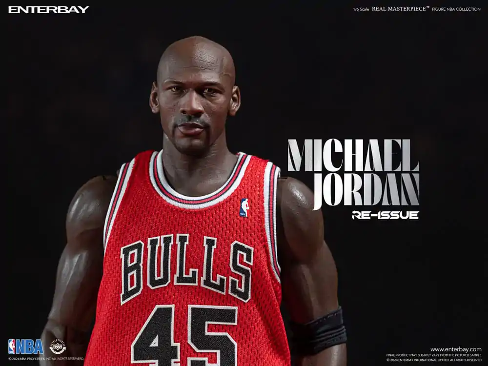 NBA Collection Real Masterpiece Action Figure 1/6 Michael Jordan I'm Back Edition Limited 30 cm termékfotó