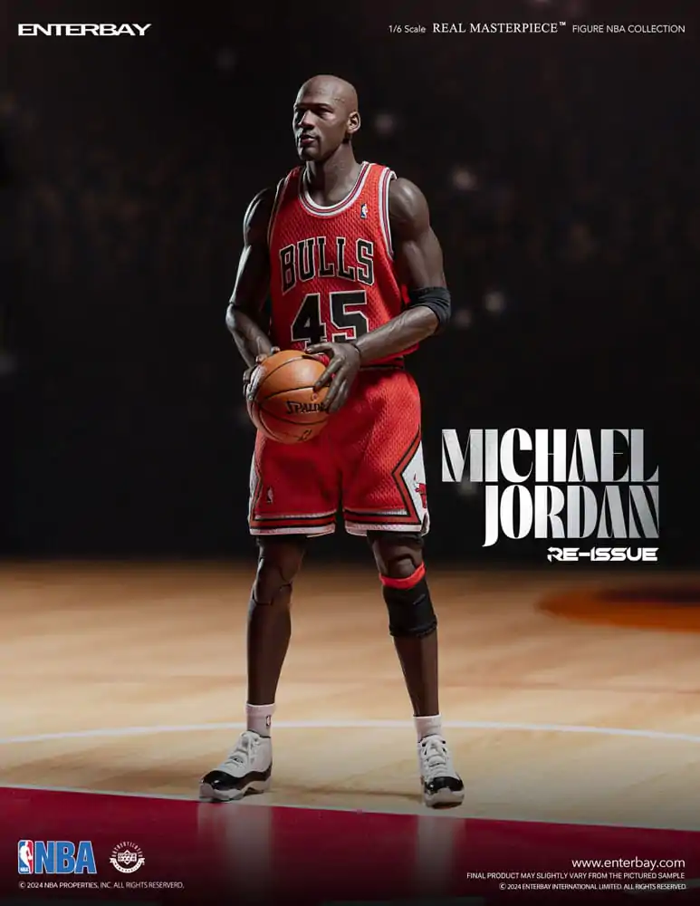 NBA Collection Real Masterpiece Action Figure 1/6 Michael Jordan I'm Back Edition Limited 30 cm termékfotó