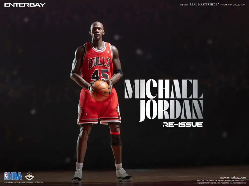 NBA Collection Real Masterpiece Action Figure 1/6 Michael Jordan I'm Back Edition Limited 30 cm termékfotó