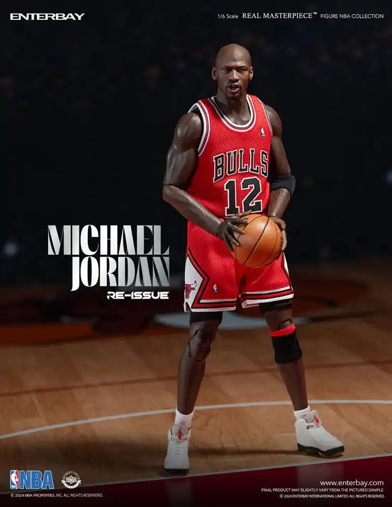 NBA Collection Real Masterpiece Action Figure 1/6 Michael Jordan I'm Back Edition Limited 30 cm termékfotó