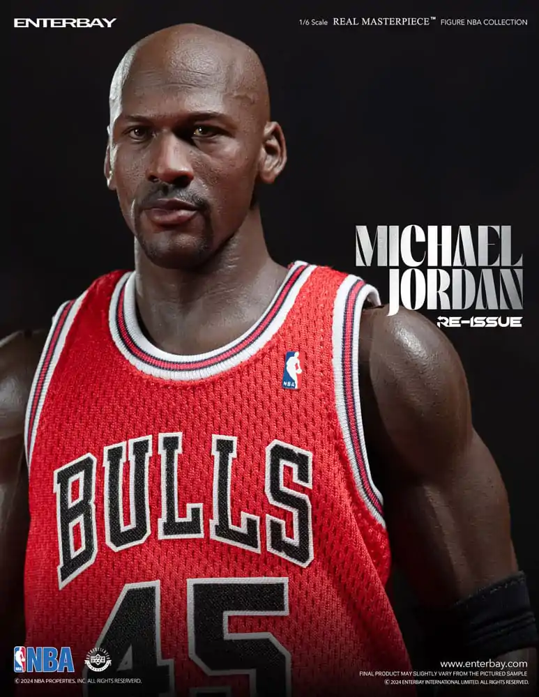 NBA Collection Real Masterpiece Action Figure 1/6 Michael Jordan I'm Back Edition Limited 30 cm termékfotó