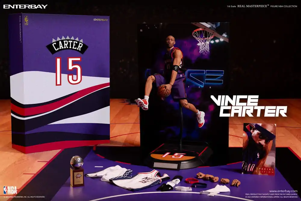 NBA Collection Real Masterpiece Action Figure 1/6 Vince Carter Special Edition 30 cm termékfotó