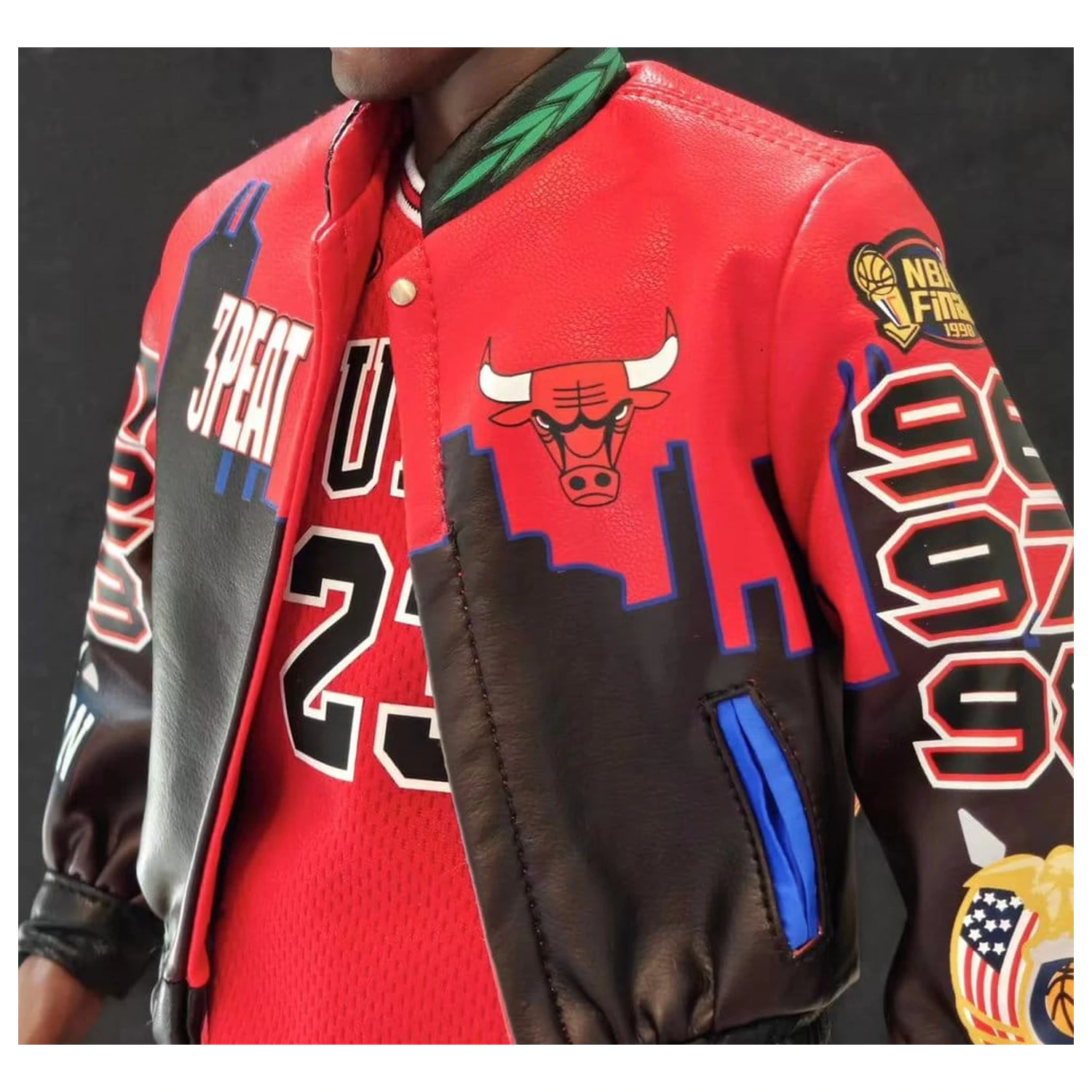 NBA Collection Real Masterpiece Actionfigur 1/6 Michael Jordan Series 2 (Road Jersey Edition) 33 cm product photo
