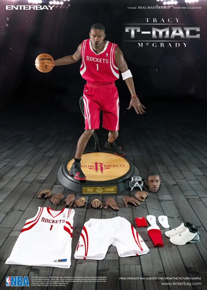 NBA Collection Real Masterpiece Action Figure 1/6 Tracy McGrady Limited Retro Edition 30 cm termékfotó