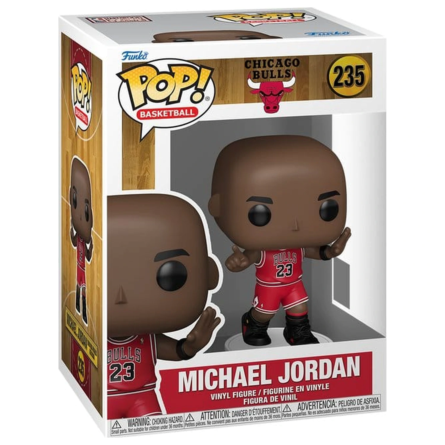 NBA Funko POP! Basketball Vinyl Figure Bulls- Michael Jordan (6th Ring) 9 cm product photo