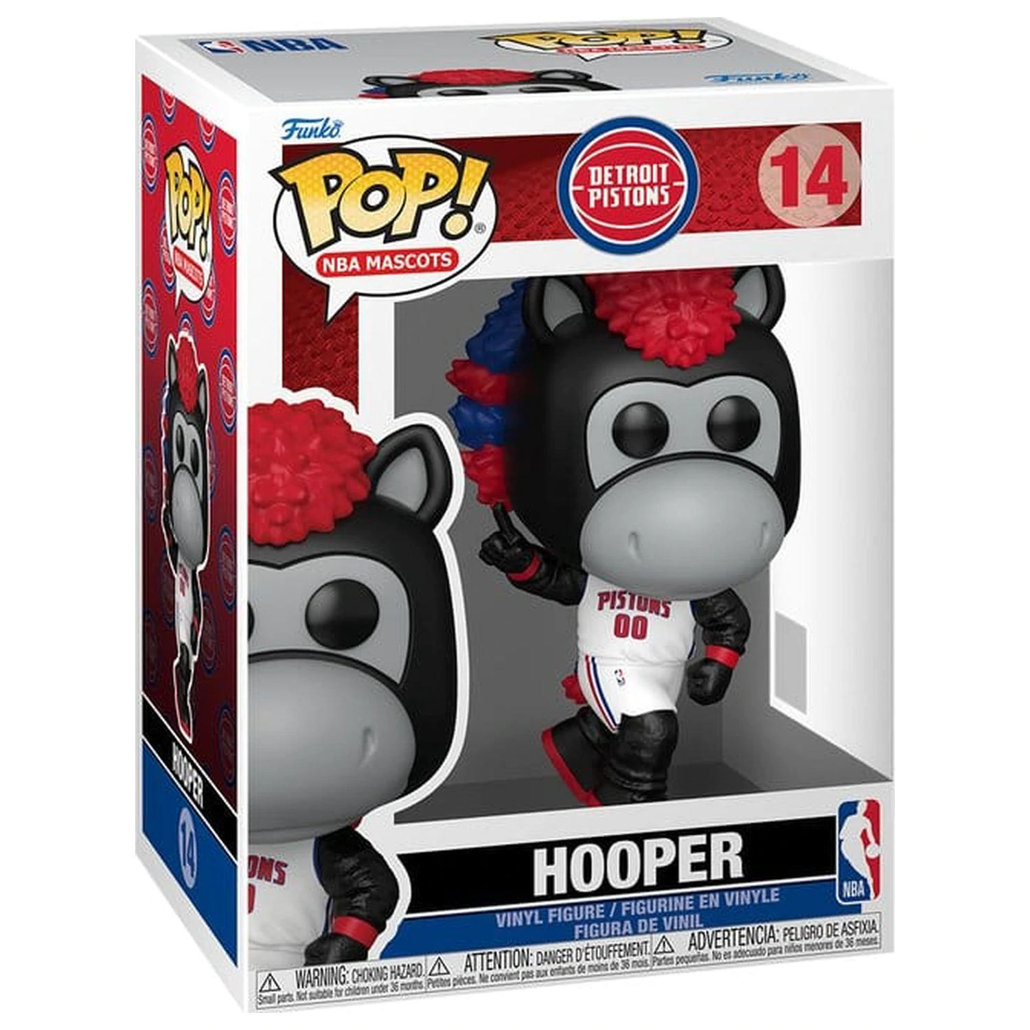 NBA Funko POP! Basketball Vinyl Figure Mascots: Pistons- Hooper 9 cm product photo
