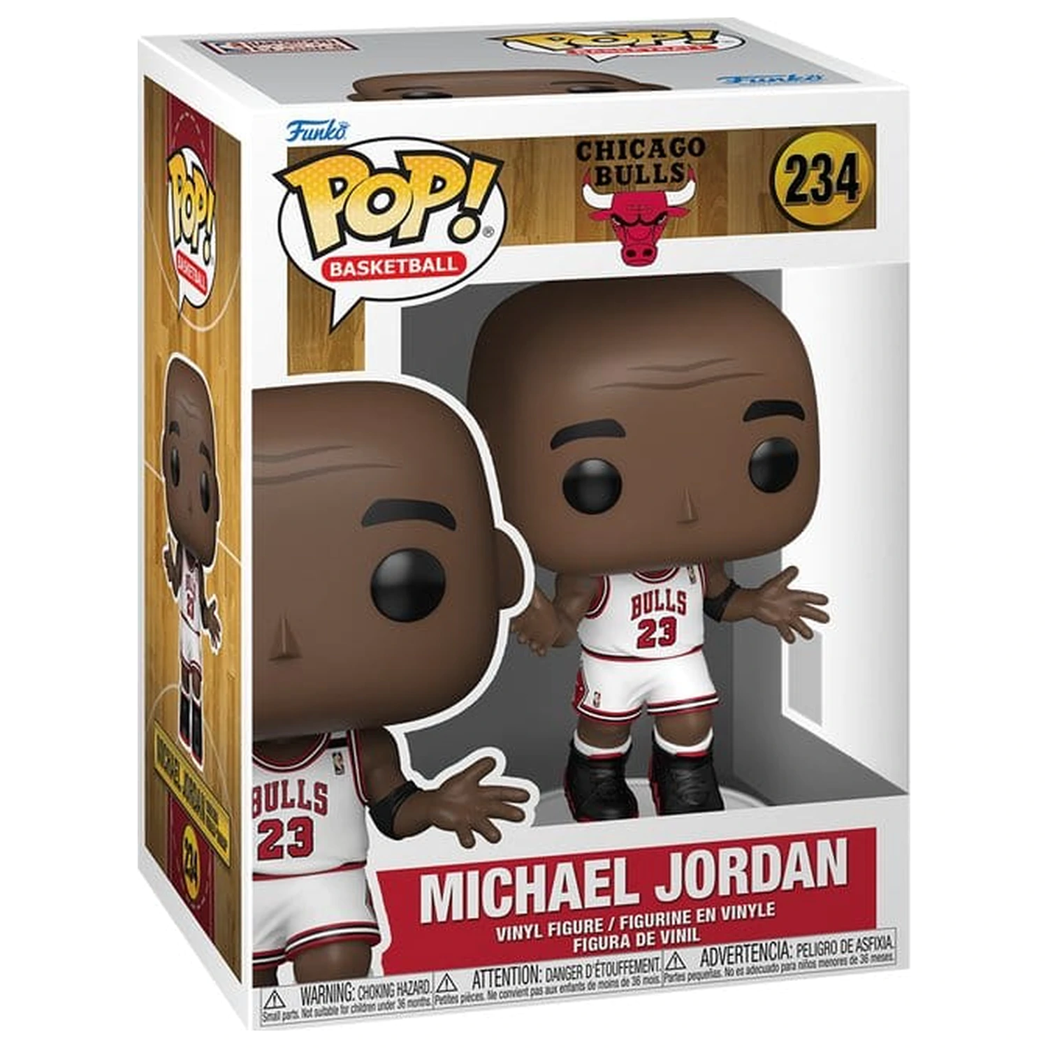 NBA Funko POP! Sports Vinyl Figure Bulls- Michael Jordan (Shrug) 9 cm product photo