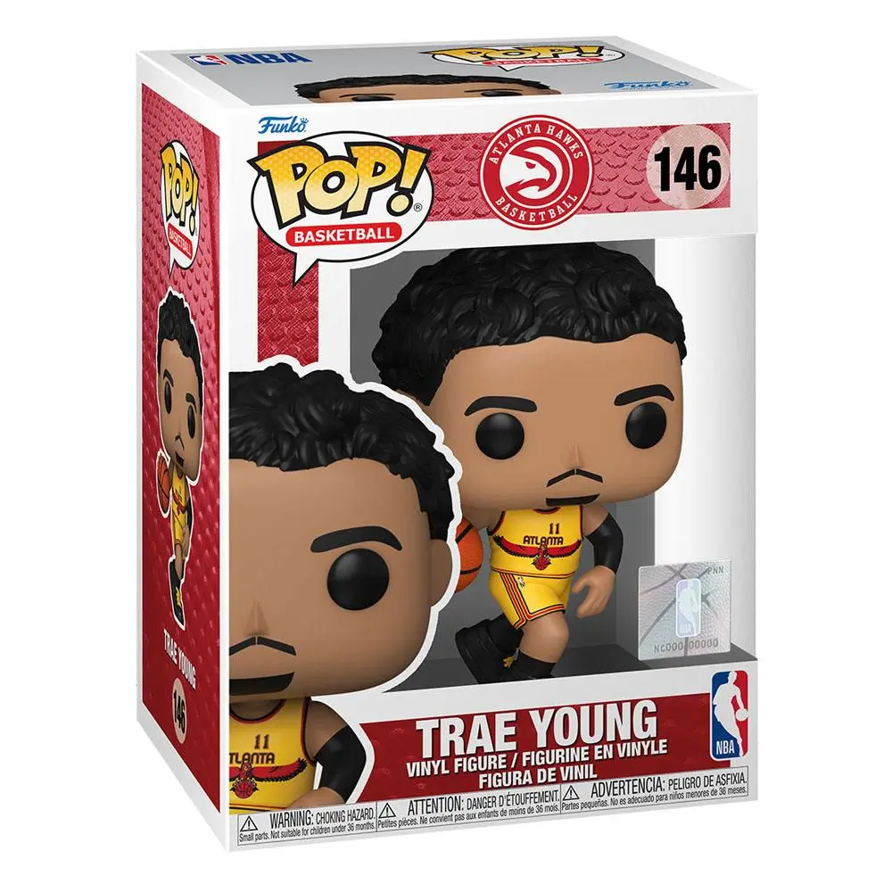 NBA Hawks POP! Basketball Vinyl Figure Trae Young (City Edition 2021) 9 cm termékfotó