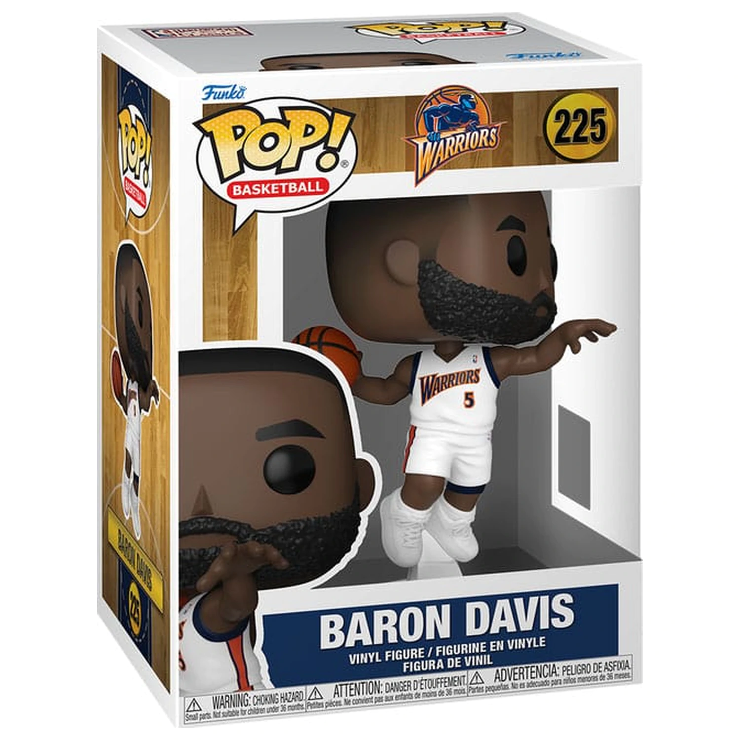 NBA Legends Funko POP! Sports Vinyl Figure Baron Davis (Warriors)  product photo