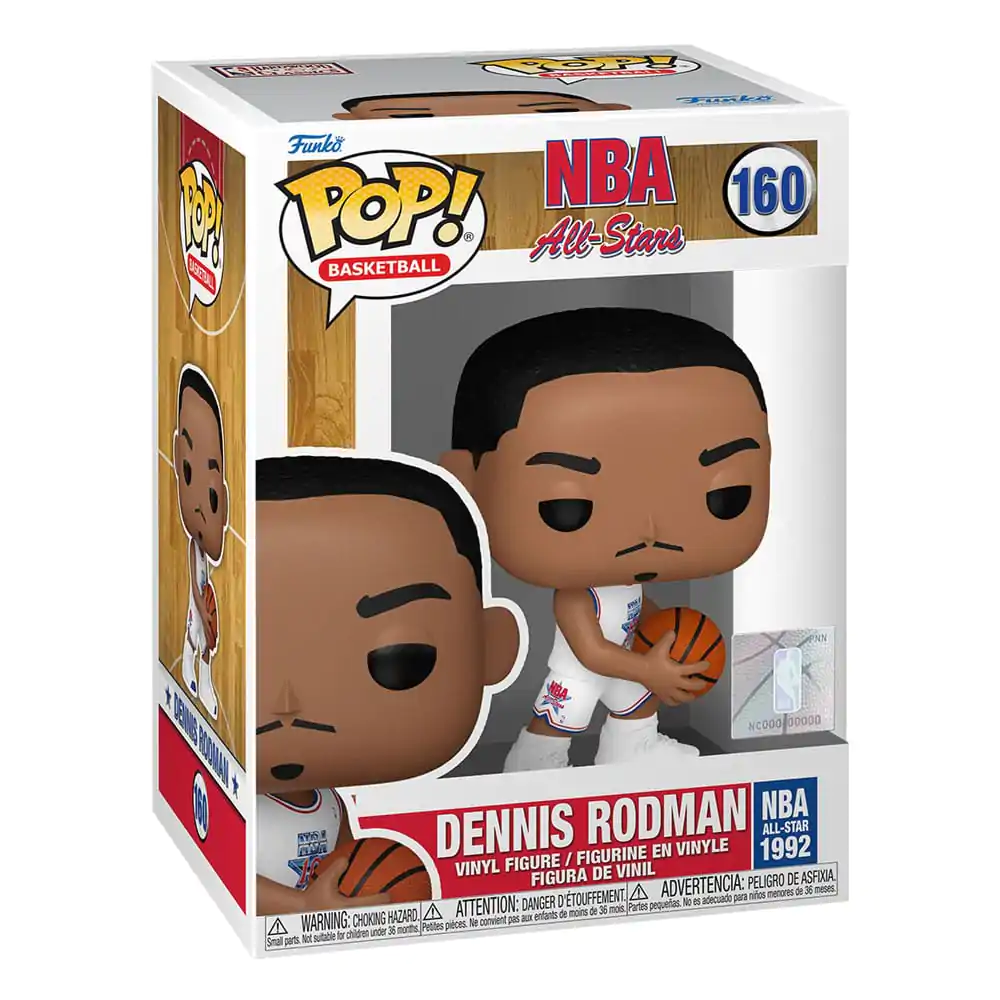 NBA Legends POP! Sports Vinyl Figure Dennis Rodman (1992) 9 cm termékfotó