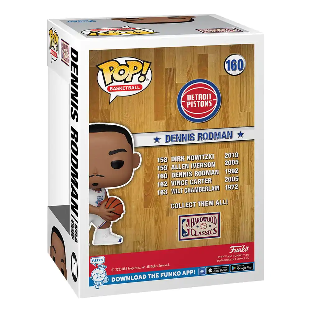 NBA Legends POP! Sports Vinyl Figure Dennis Rodman (1992) 9 cm termékfotó