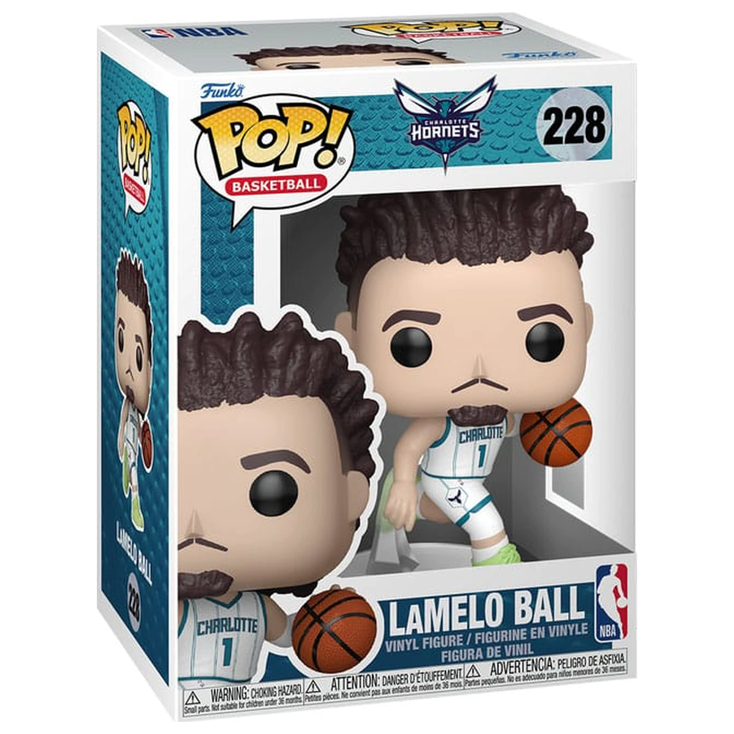 NBA Legends Funko POP! Sports Vinyl Figure Hornets- Lamelo Ball (Home) 9 cm product photo