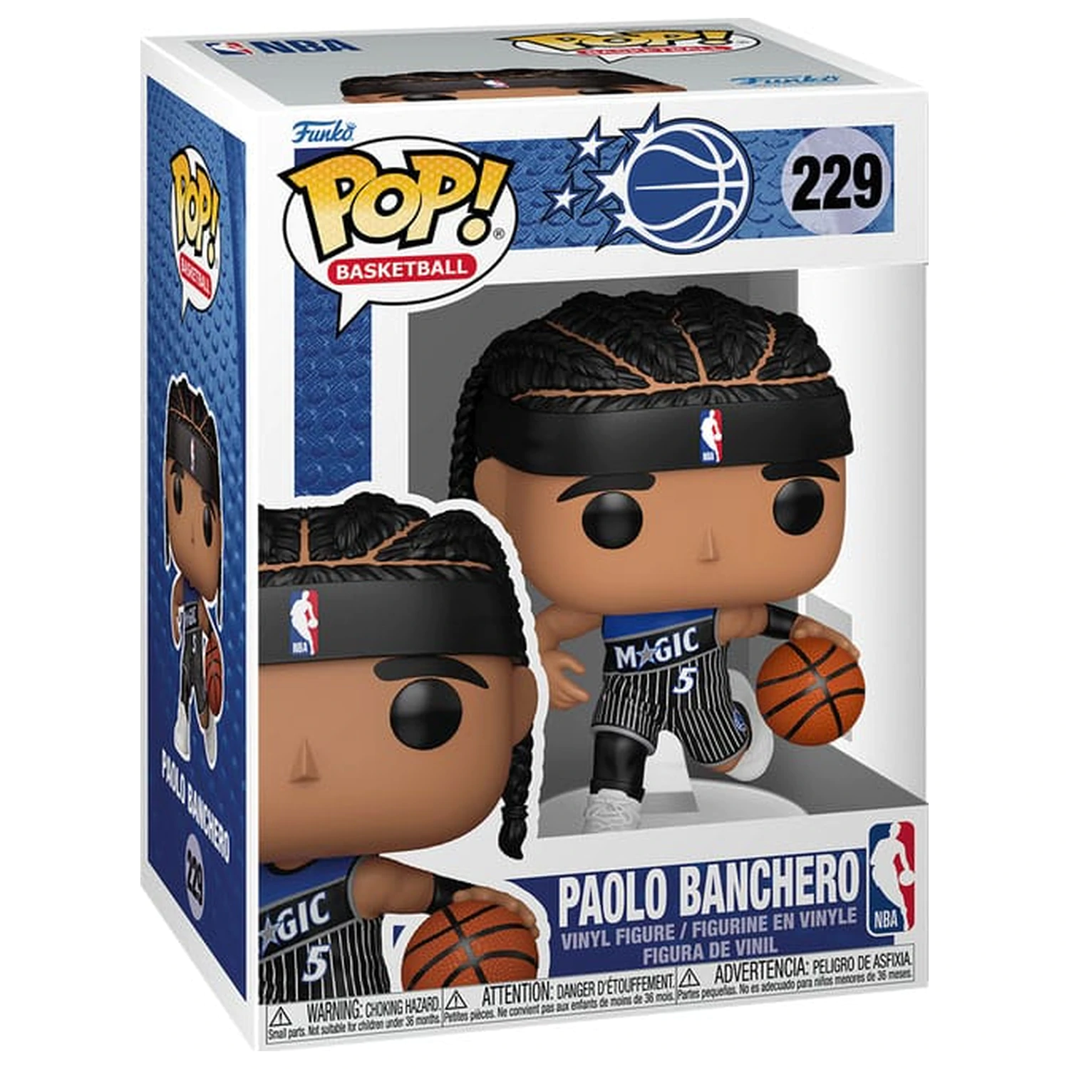 NBA Legends Funko POP! Sports Vinyl Figure Magic- Paolo Banchero (Black) 9 cm product photo