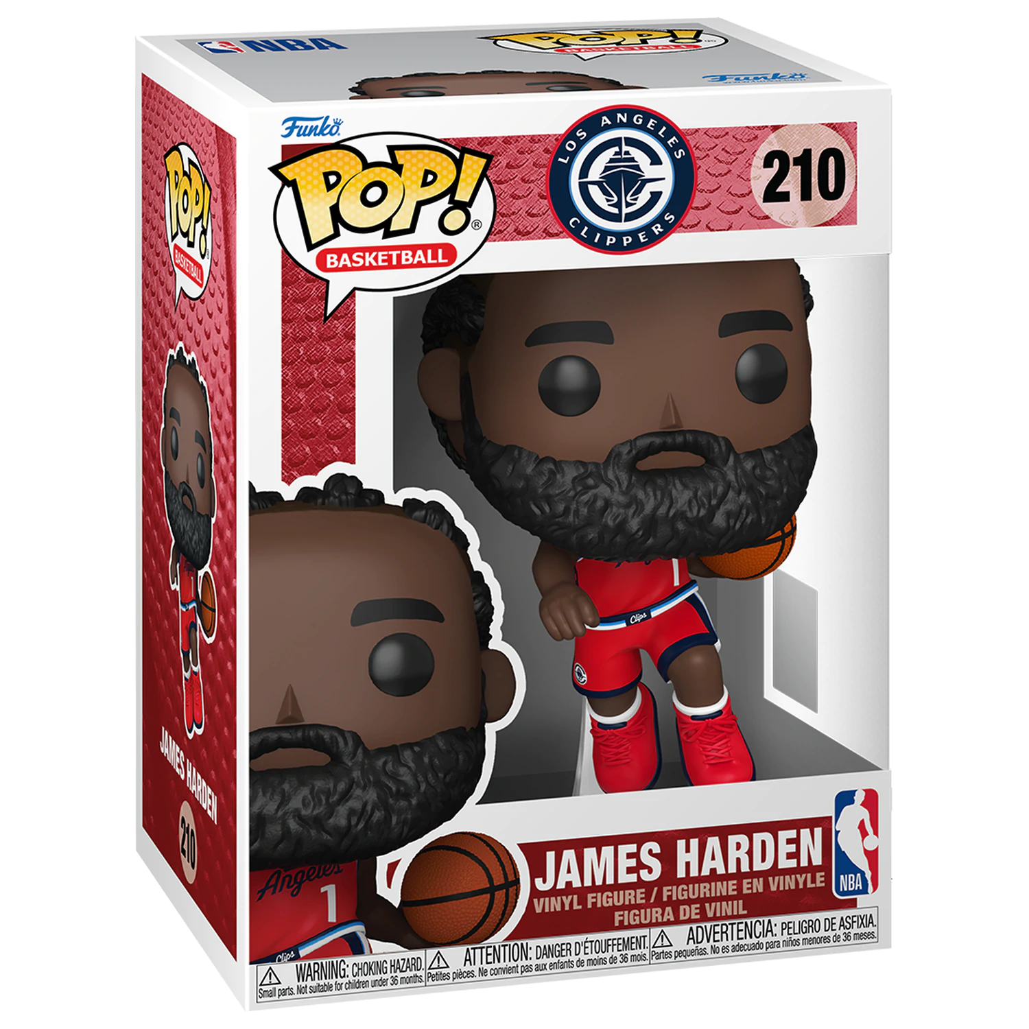 NBA Legends Funko POP! Sports Vinyl Figure Philadelphia 76ers - James Harden 9 cm product photo