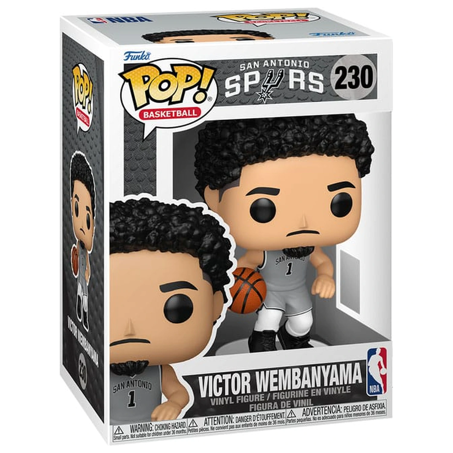 NBA Legends Funko POP! Sports Vinyl Figure Spurs- Victor Wembanyama (SE) 9 cm product photo