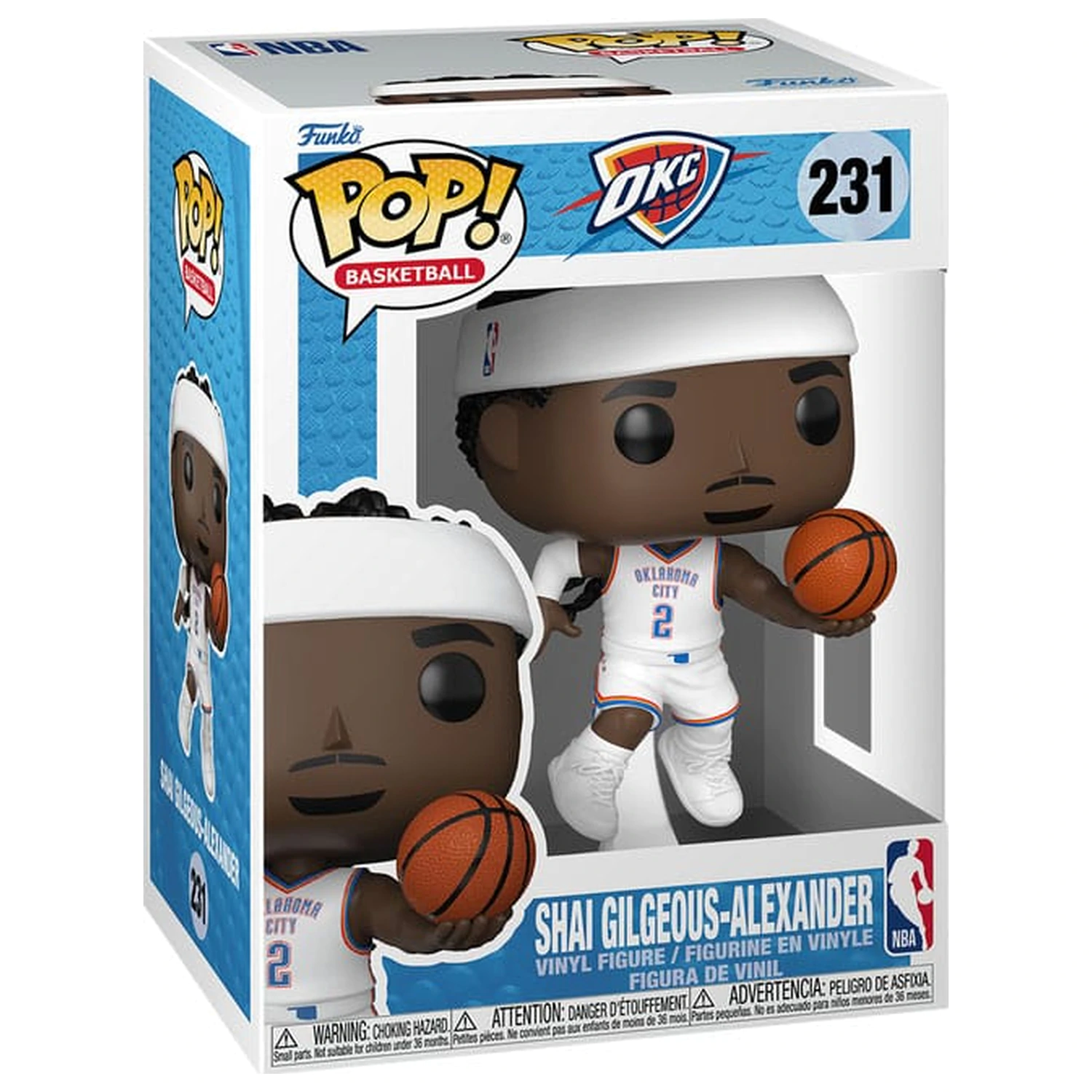 NBA Legends Funko POP! Sports Vinyl Figure Thunder- SG-A (Home) 9 cm product photo