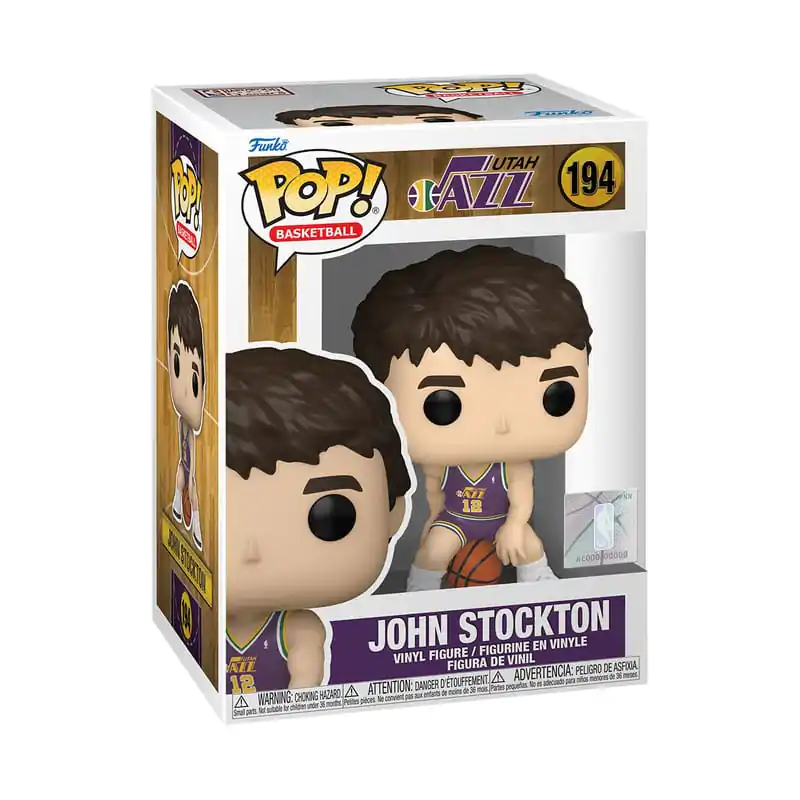 NBA Legends Funko POP! Sports Vinyl Figure Utah Jazz: John Stockton (Rookie Season) 9 cm termékfotó