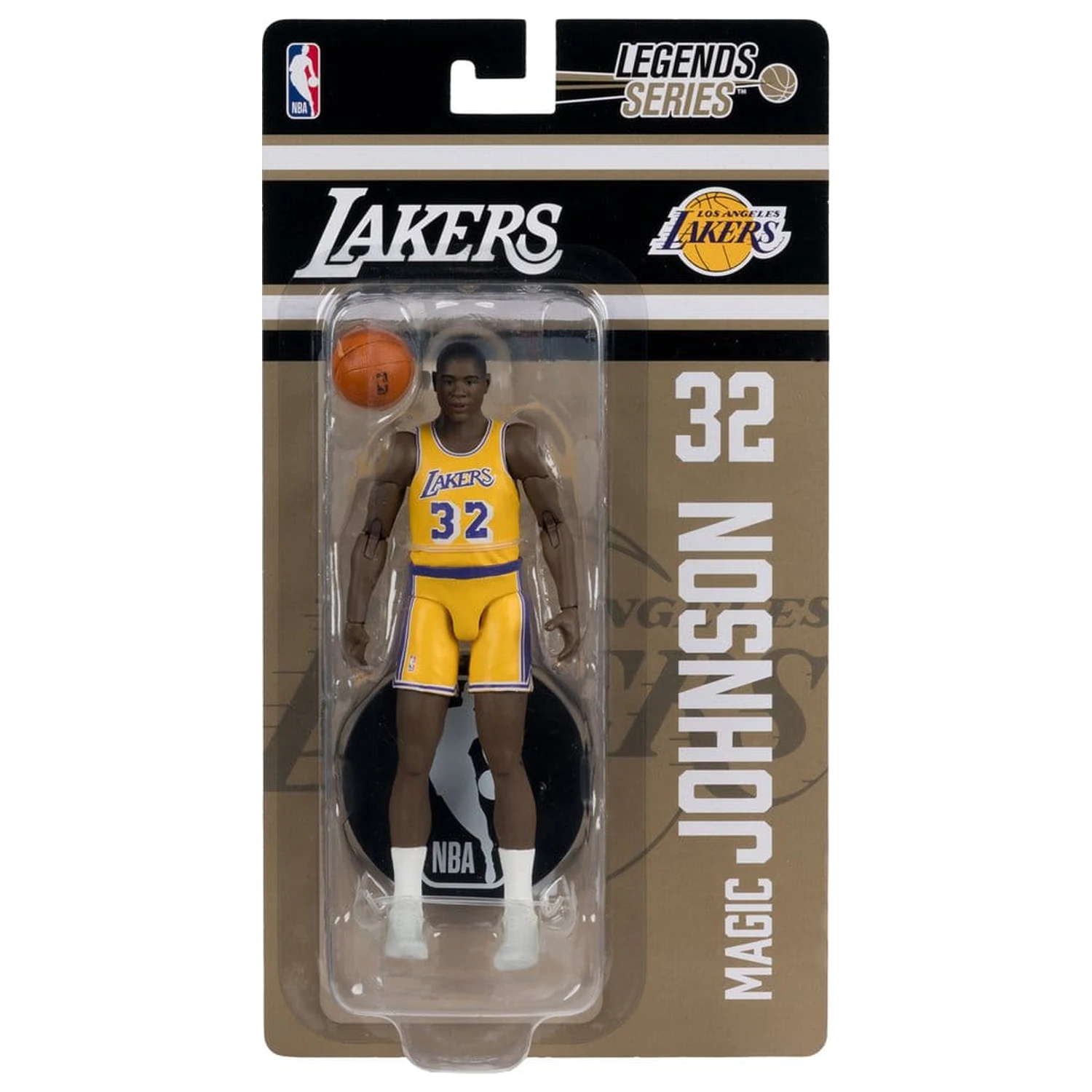 NBA Legends Series Action Figure Earvin "Magic" Johnson (Los Angeles Lakers) 15 cm product photo