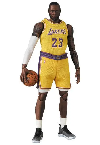 NBA MAF EX Action Figure LeBron James (LA Lakers) 18 cm product photo