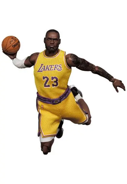 NBA MAF EX Action Figure LeBron James (LA Lakers) 18 cm product photo