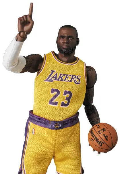 NBA MAF EX Action Figure LeBron James (LA Lakers) 18 cm product photo