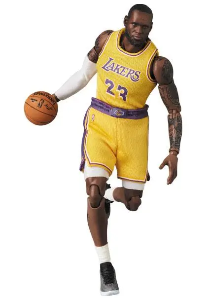 NBA MAF EX Action Figure LeBron James (LA Lakers) 18 cm product photo