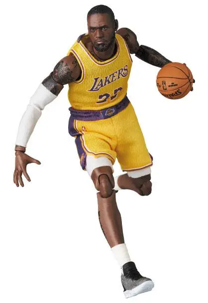 NBA MAF EX Action Figure LeBron James (LA Lakers) 18 cm product photo