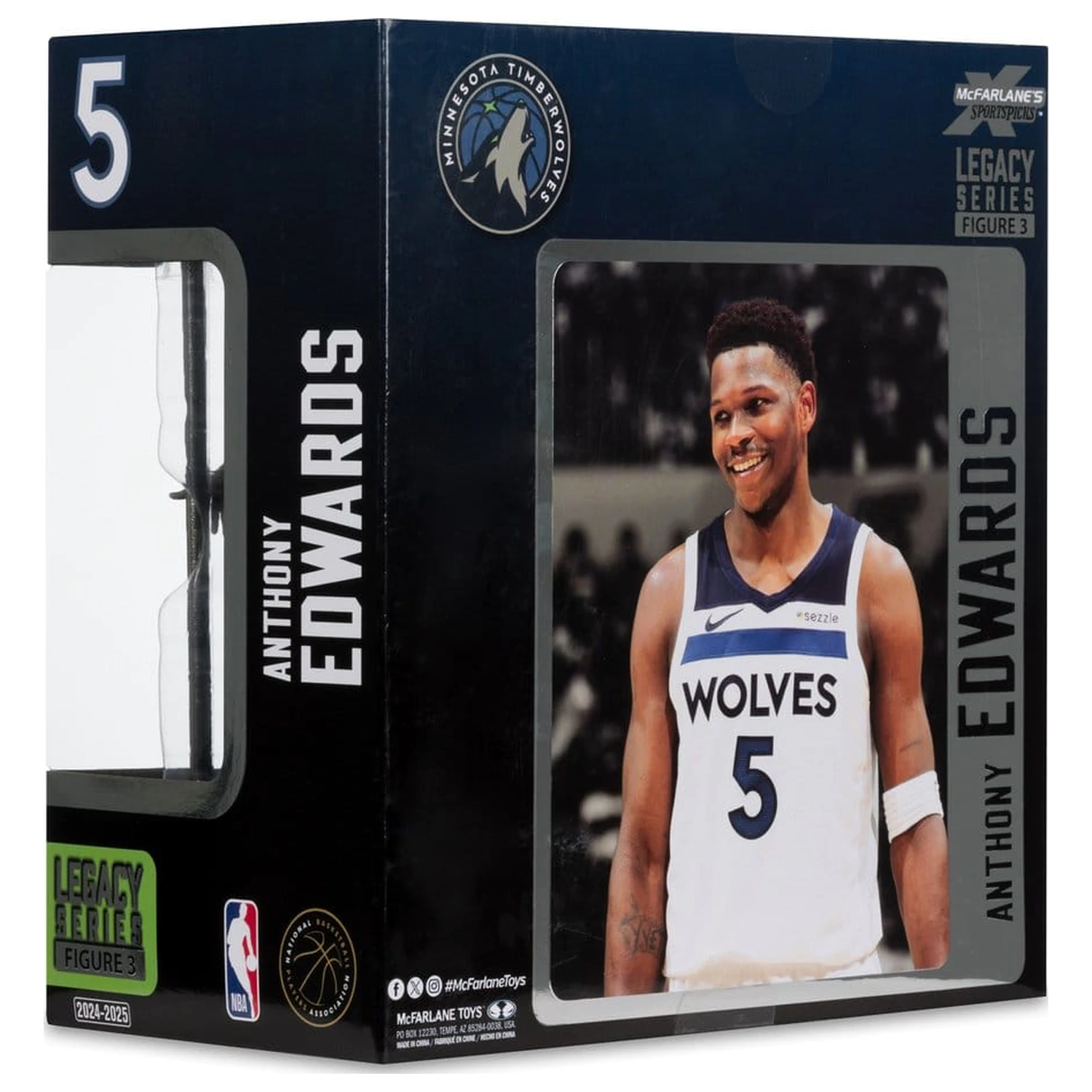 NBA McFarlane's SportsPicks Figure Anthony Edwards (Minnesota Timberwolves) 21 cm product photo