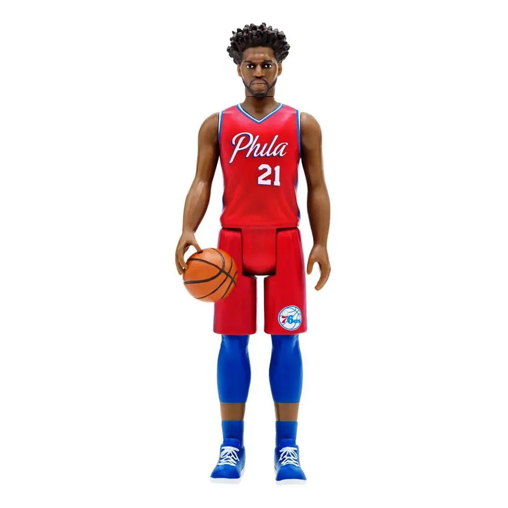 NBA ReAction Action Figure Wave 3 Joel Embiid (76ers) [Red Statement] 10 cm product photo