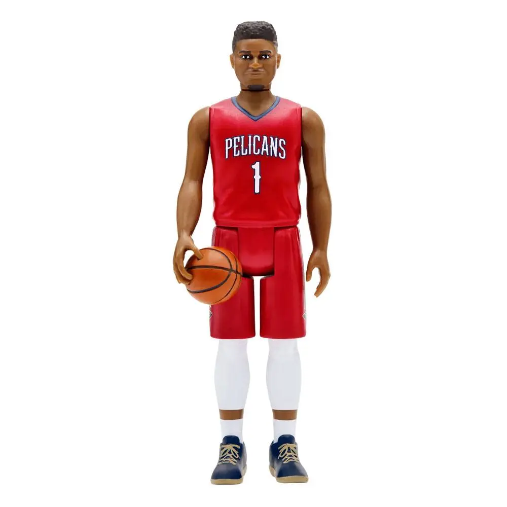 NBA ReAction Action Figure Wave 3 Zion Williamson (Pelicans) [Red Statement] 10 cm product photo