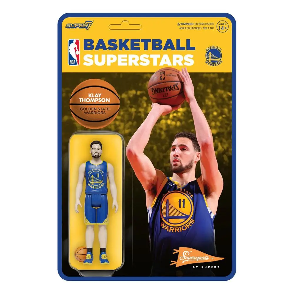 NBA ReAction Action Figure Wave 4 Klay Thompson (Warriors) 10 cm product photo