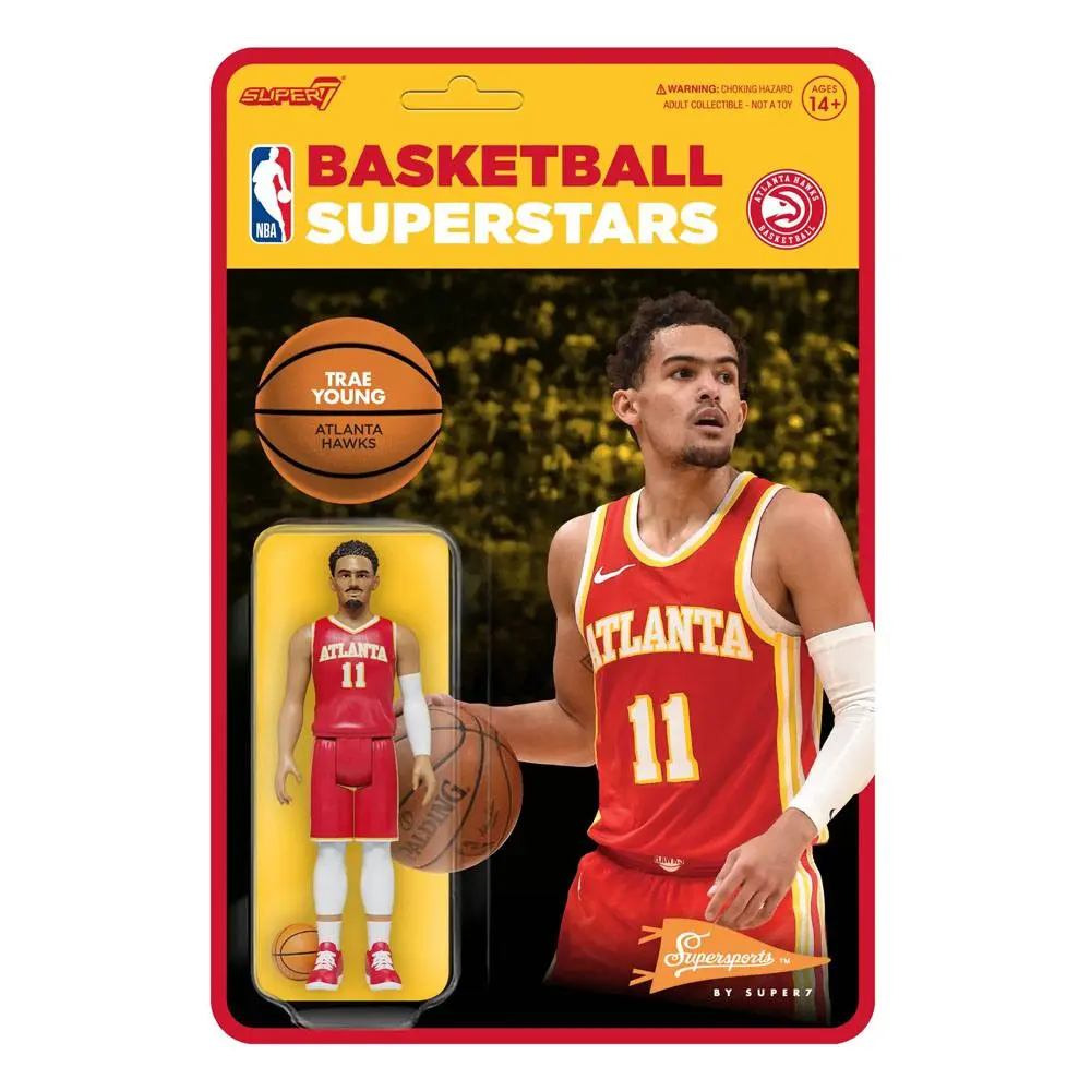NBA ReAction Action Figure Wave 4 Trae Young (Hawks) 10 cm product photo