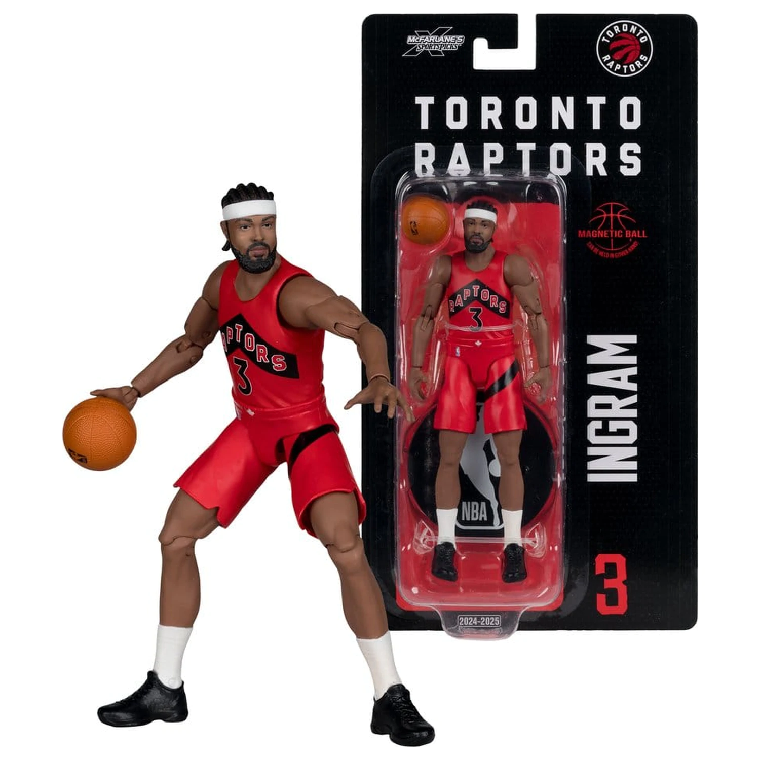 NBA SportsPicks Action Figure Brandon Ingram (Toronto Raptors) 16 cm product photo
