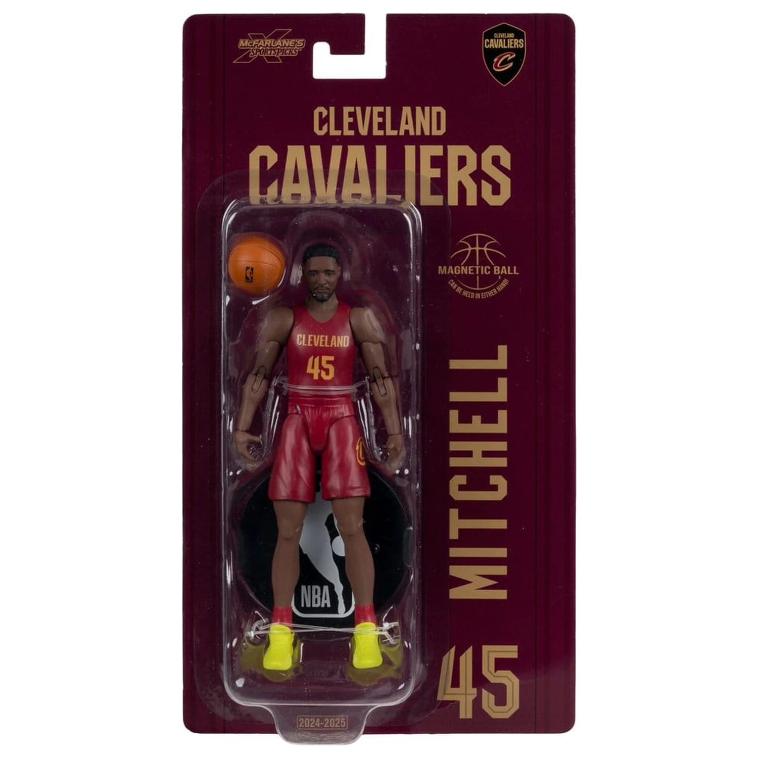 NBA SportsPicks Action Figure Donovan Mitchell (Cleveland Cavaliers) 15 cm product photo