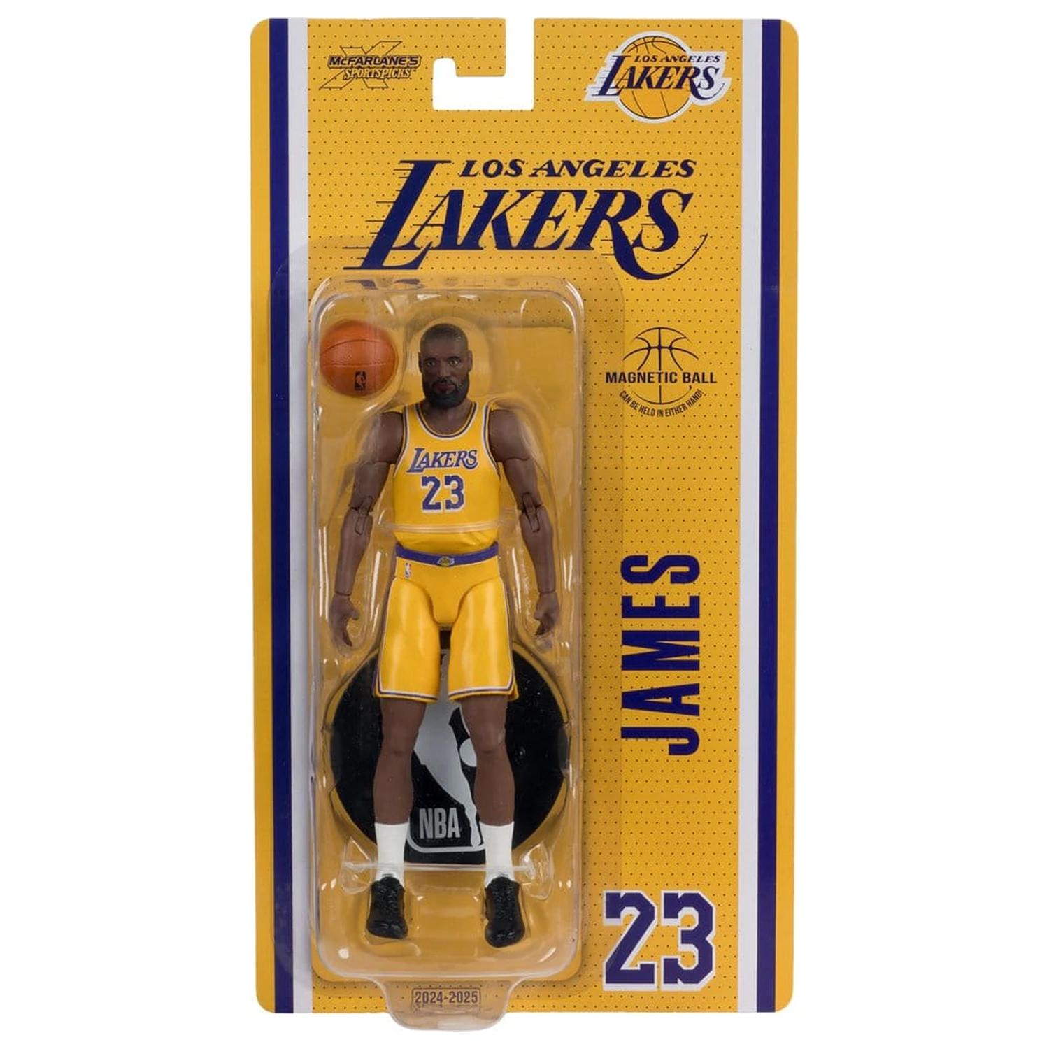 NBA SportsPicks Action Figure Lebron James (Los Angeles Lakers) 16 cm product photo