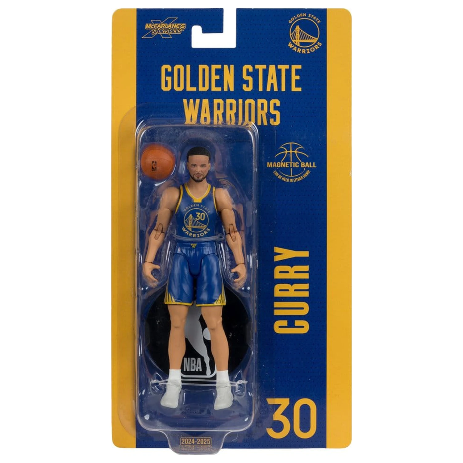 NBA SportsPicks Action Figure Stephen Curry (Golden State Warriors) 15 cm product photo