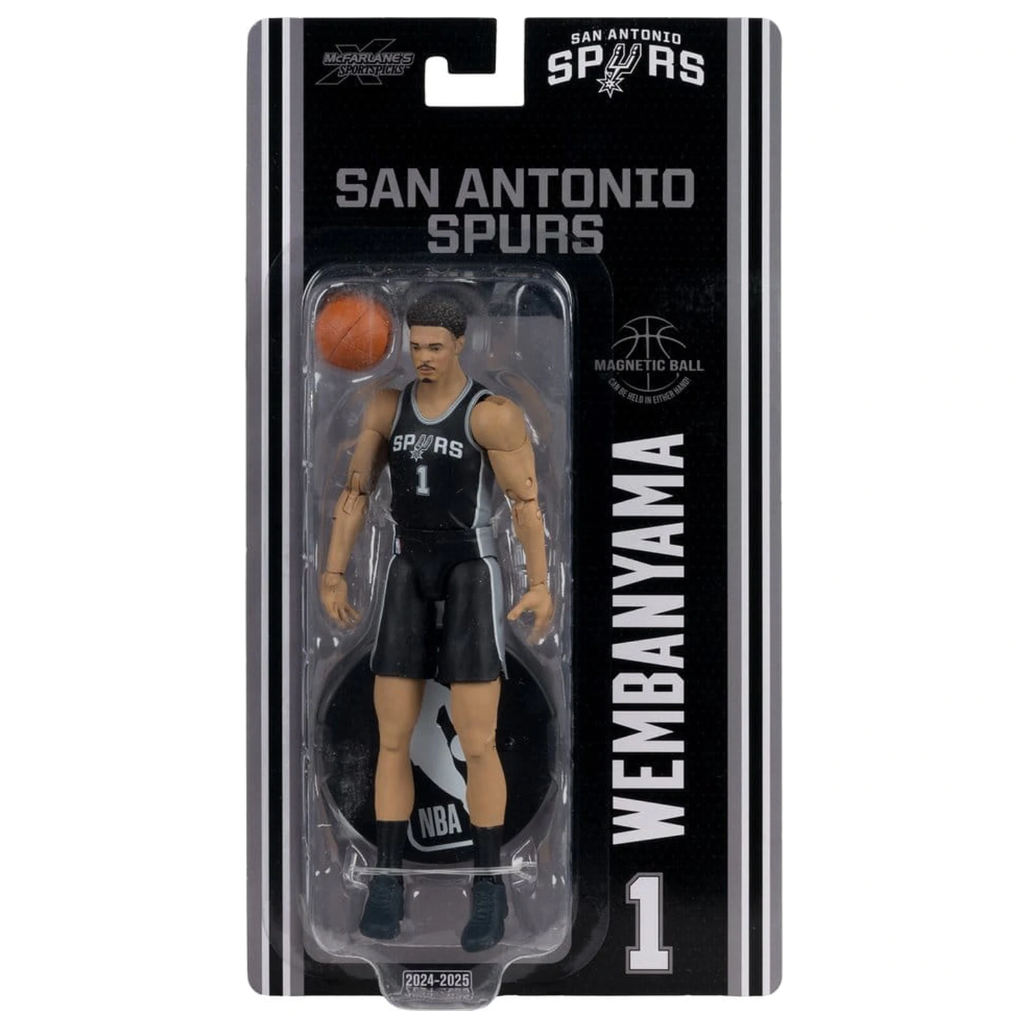NBA SportsPicks Action Figure Victor Wembanyama (San Antonio Spurs) 17 cm product photo