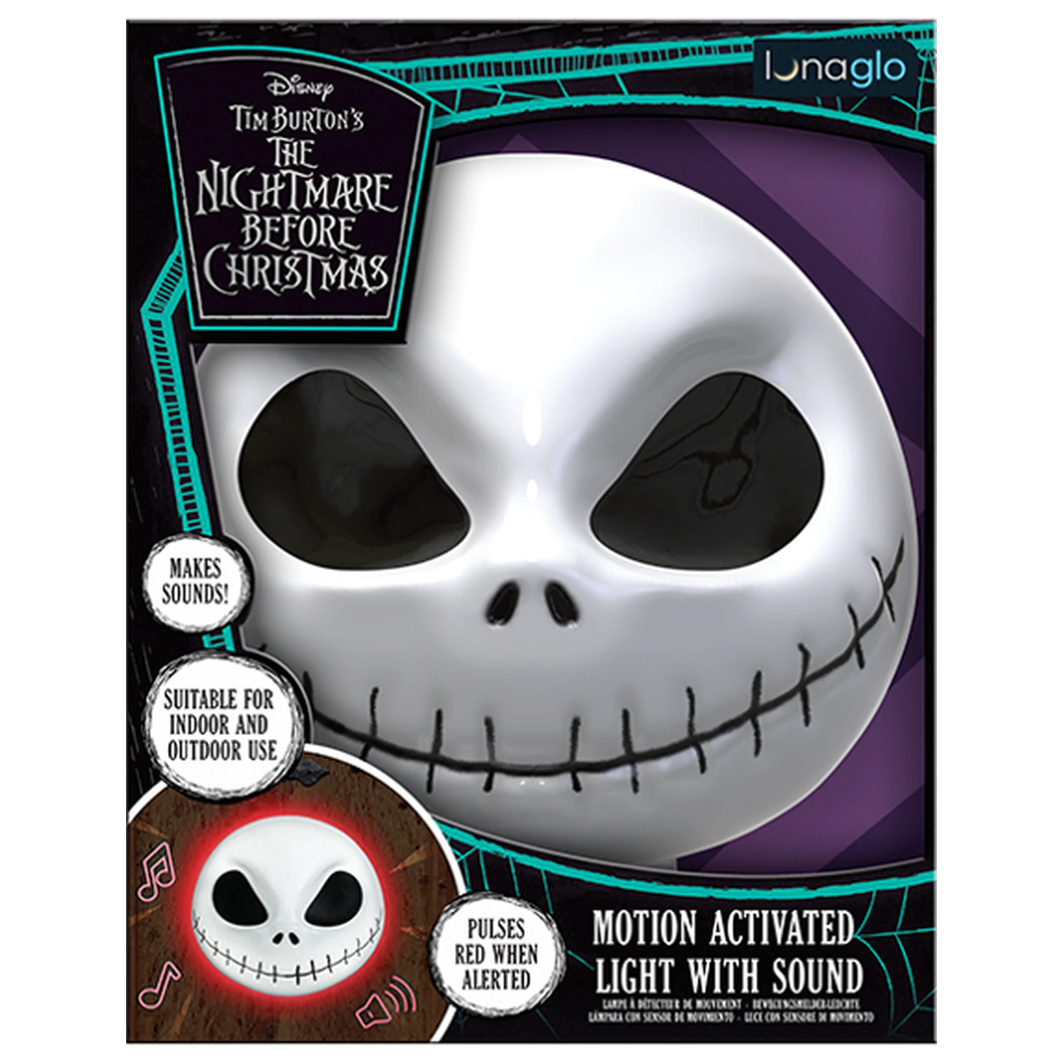 NBX Jack Skellington Mask Light Motion Sensor product photo