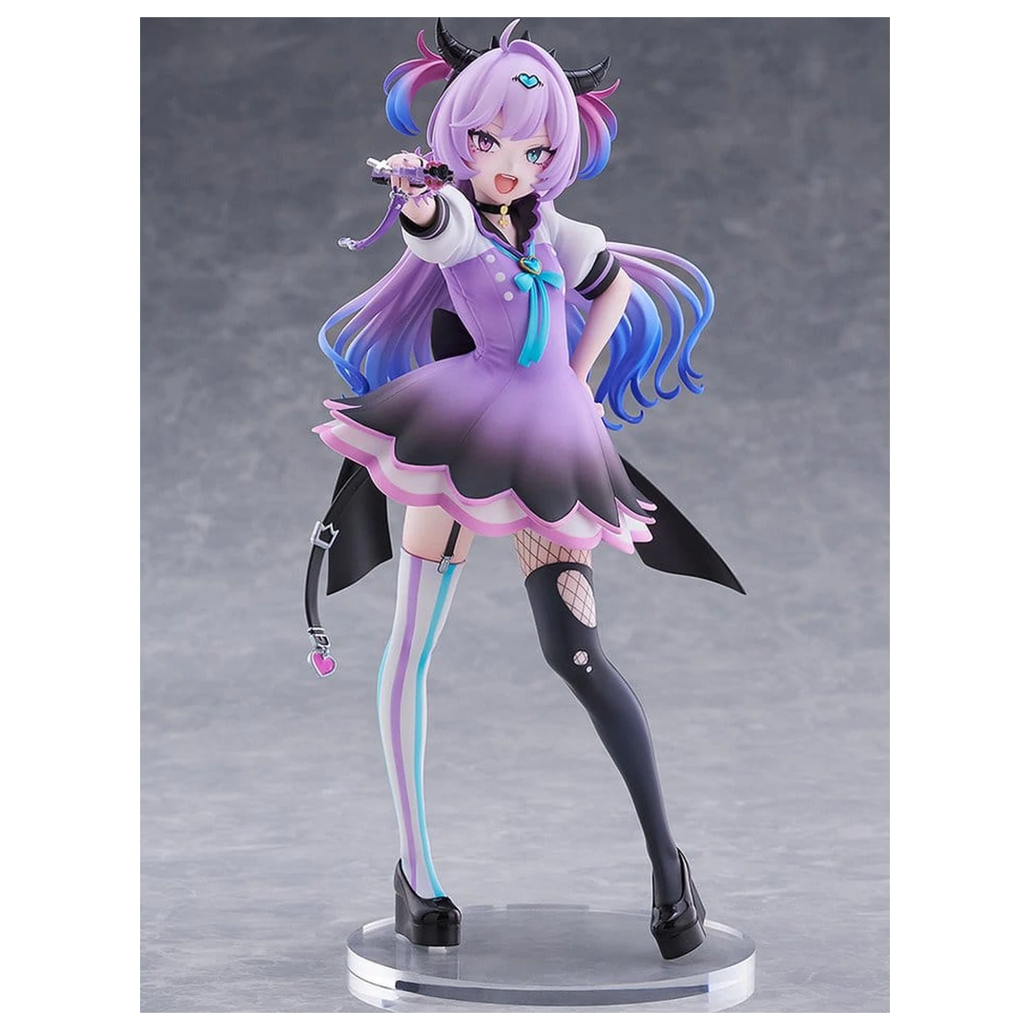 Needy Girl Overdose PVC Figure 1/7 Purple Lollipop 22 cm product photo