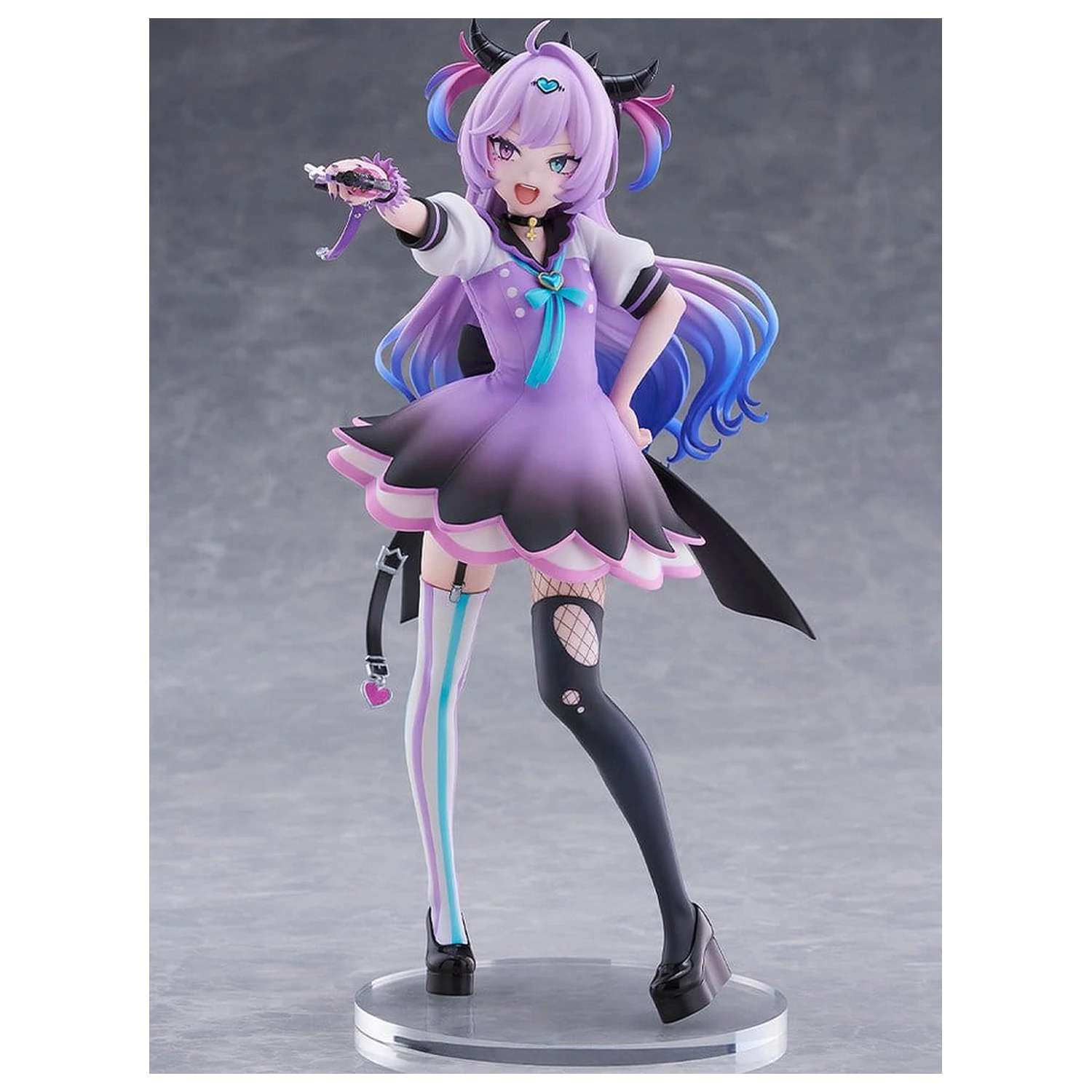 Needy Girl Overdose PVC Figure 1/7 Purple Lollipop 22 cm product photo