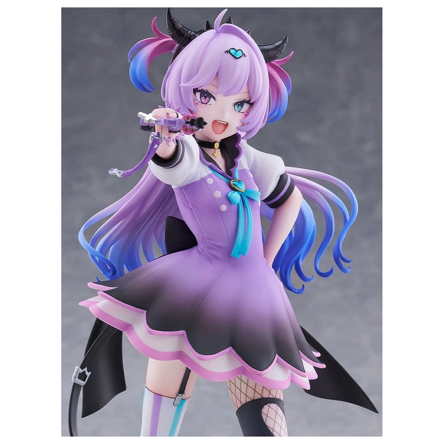 Needy Girl Overdose PVC Figure 1/7 Purple Lollipop 22 cm product photo