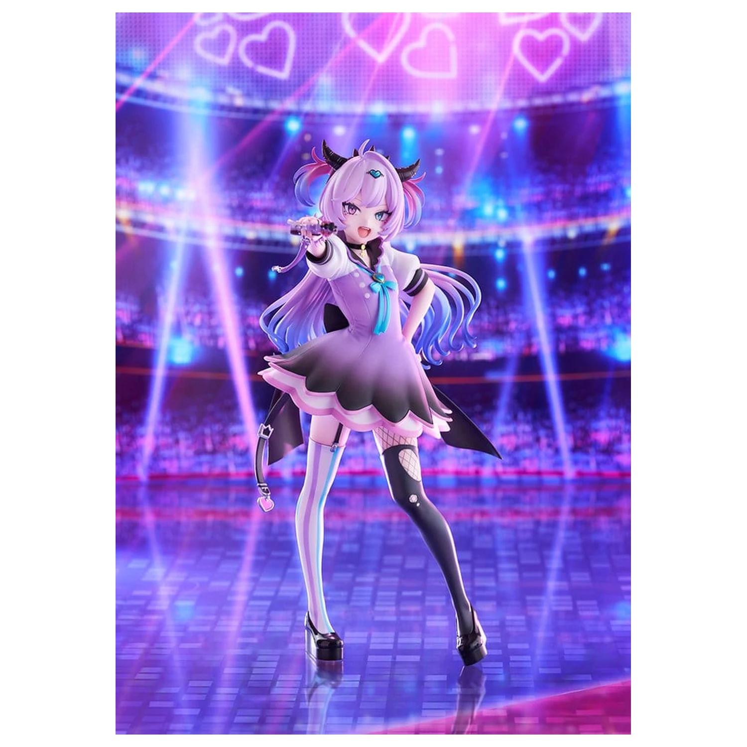 Needy Girl Overdose PVC Figure 1/7 Purple Lollipop 22 cm product photo